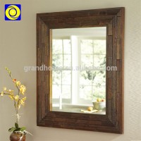 Best Quality promotional cheap wooden frame antique mirror furniture