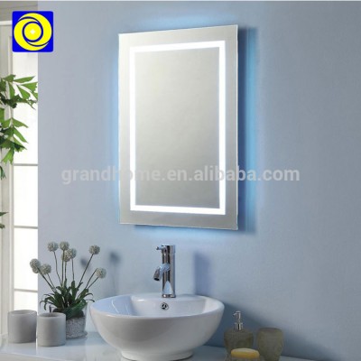 Illuminated Bath Mirror CE/UL Led standard bathroom mirror frameless mirror